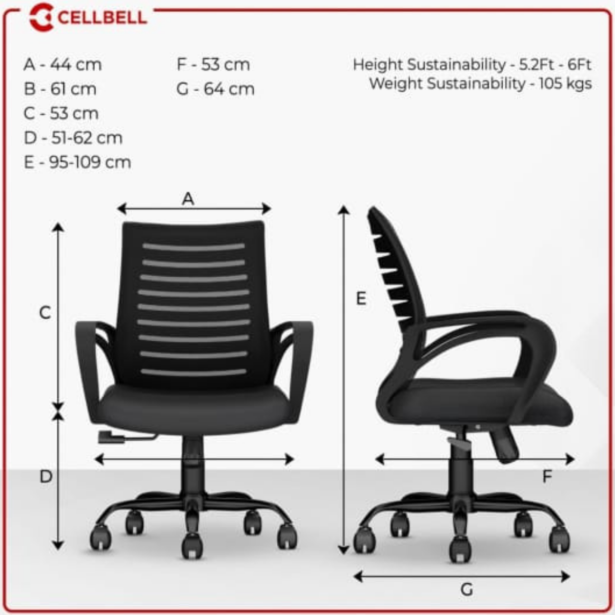 CellBell Office Chair