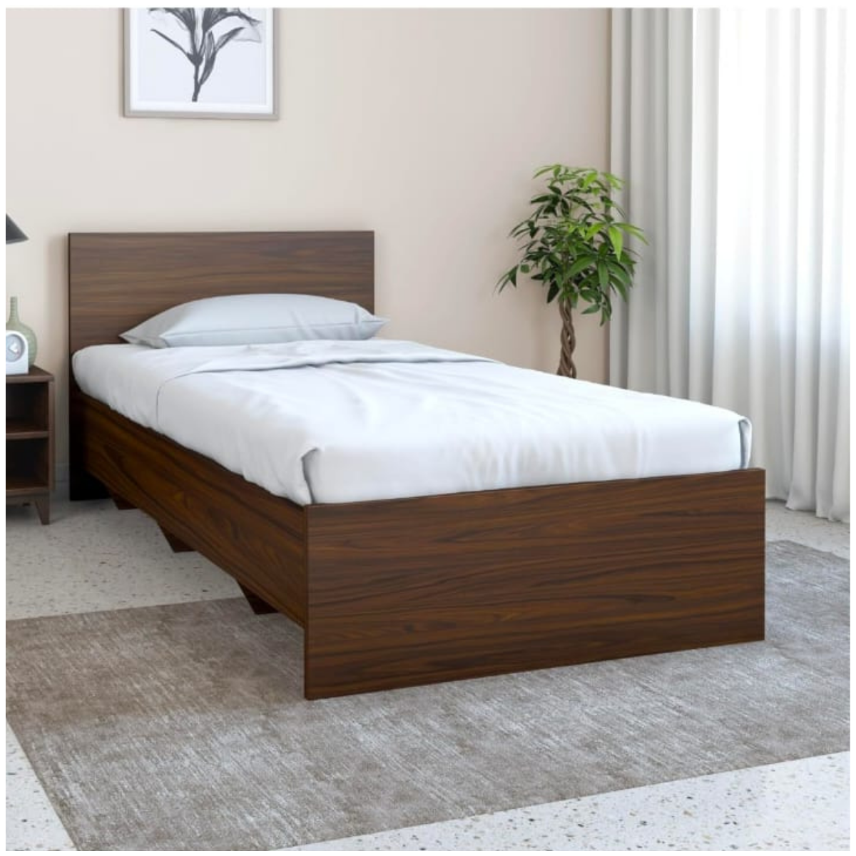 Standard Size Single Semi Bed 6x3 with mattress